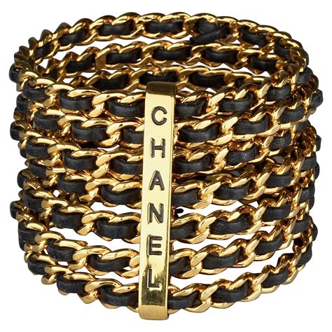 vintage chanel cuff bracelet|chanel cuff bracelet dupe.